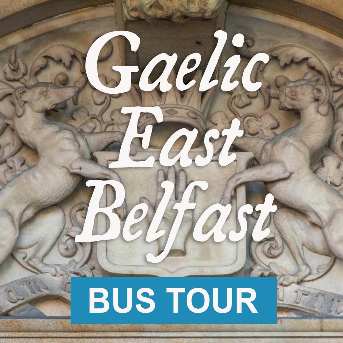 Gaelic East Belfast Tour illustration for Journey East Gaelic history guided bus tours in Belfast and East Belfast Northern Ireland - photo 6737